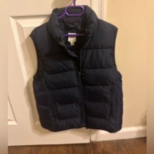 Gap Navy puffer vest